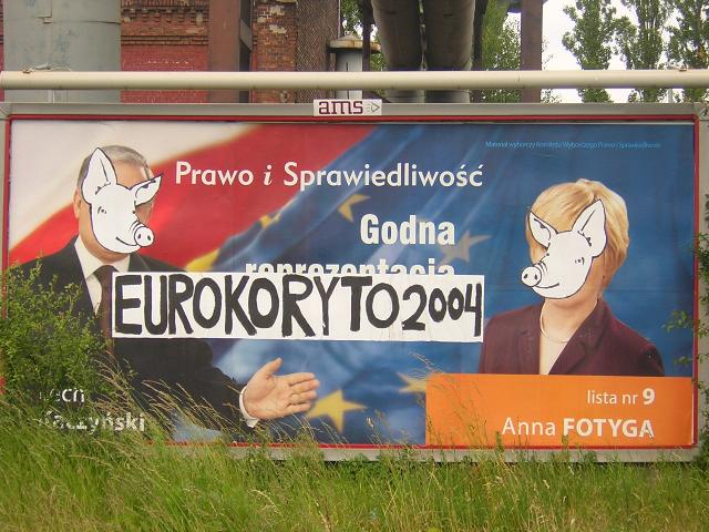 some people can fill that animals are insutled... - 'pigtrough 2004'