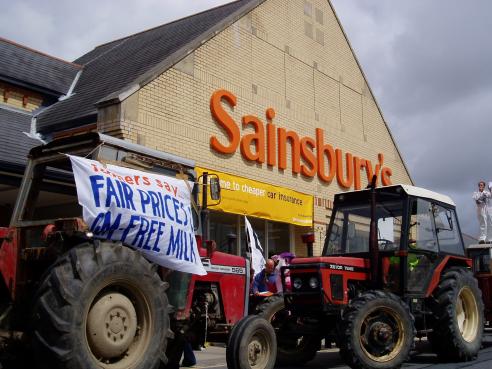 Tractors at Barnstaple