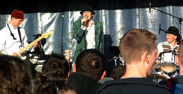 The main stage again