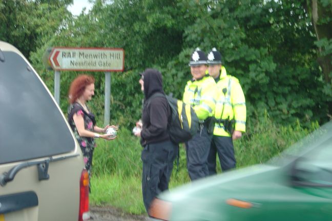 Can I play with your balls, officer?