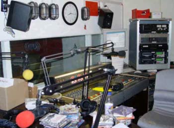 Bagdhad radio studio