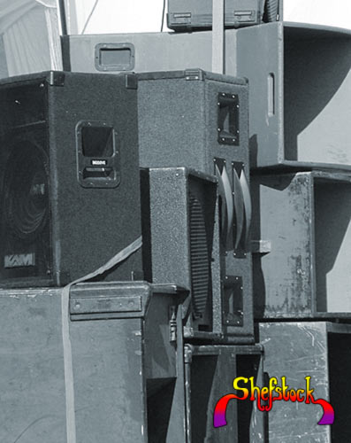 the main stage sound system proved adequate.