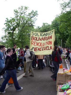 demo through stalls at edinburgh festival fun fair, meadows