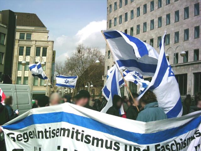 German "Antideutsche" marching pro Israel II