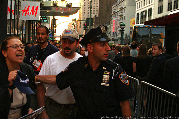 miasmic.com: 2004 Republican National Convention protests, New York City