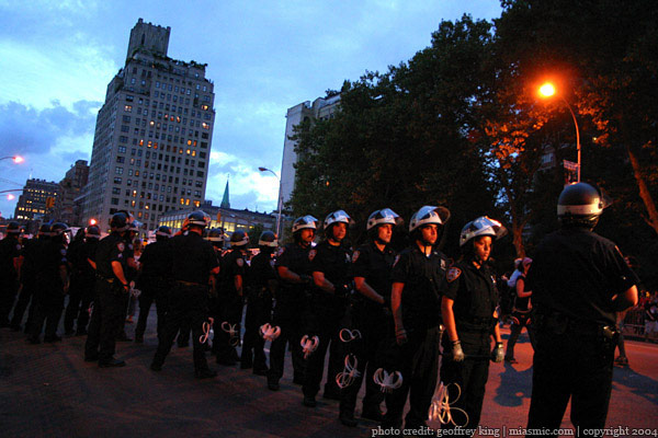 miasmic.com: 2004 Republican National Convention protests, New York City