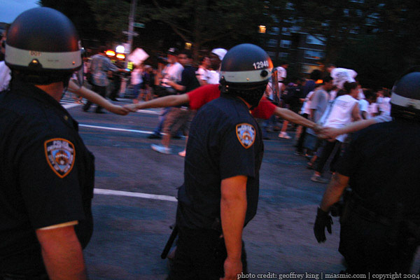 miasmic.com: 2004 Republican National Convention protests, New York City
