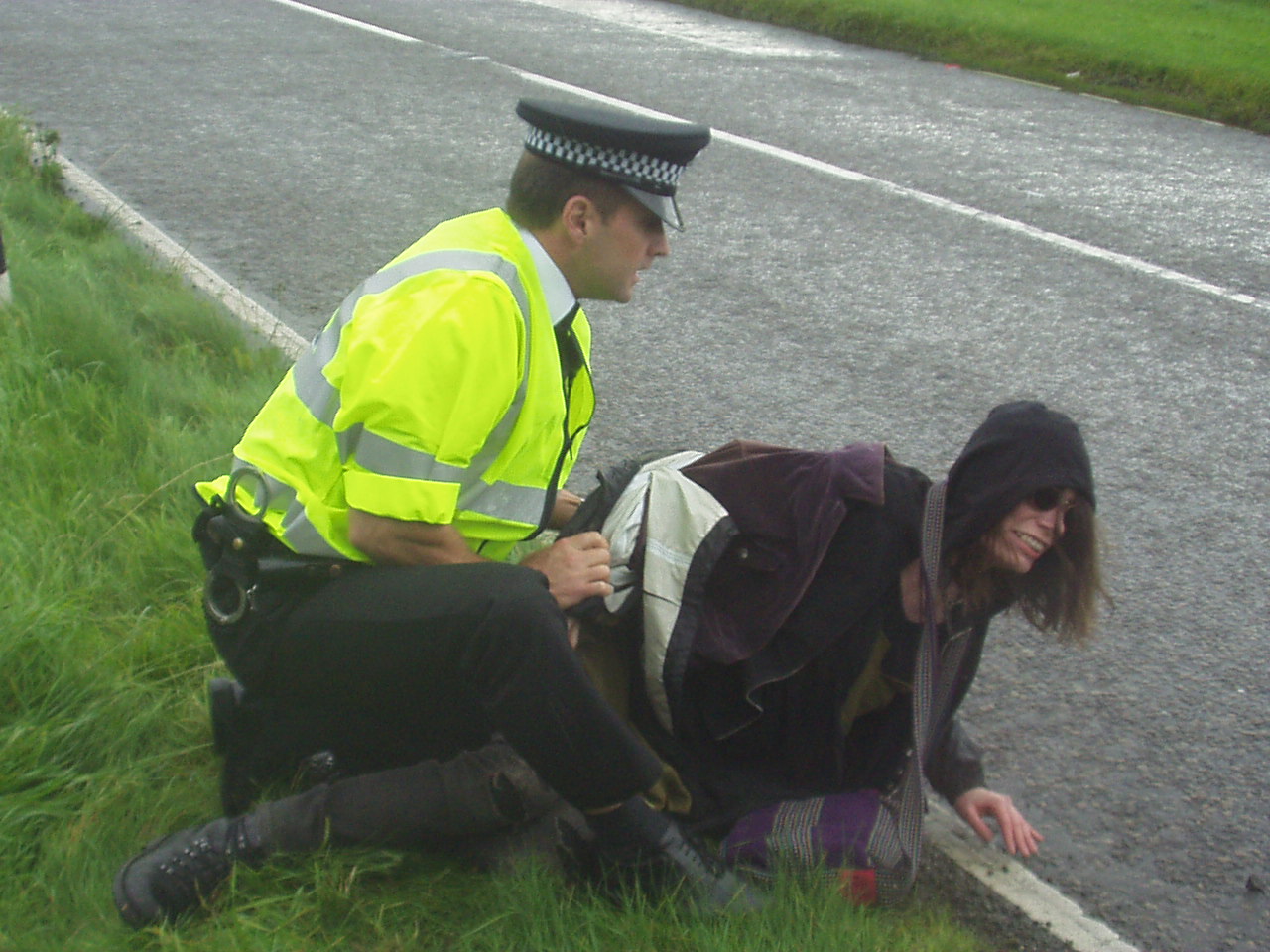 Roz is determent! - Picture Trident Ploughshares (Sam)