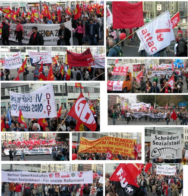 families, trade unionists, anarschists, socialists, immigrants - all as one!