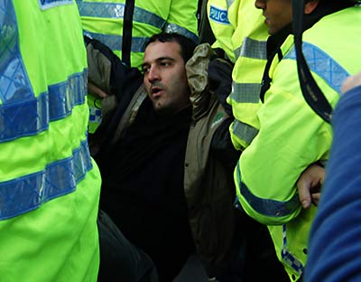 IndyMedia reporter arrested