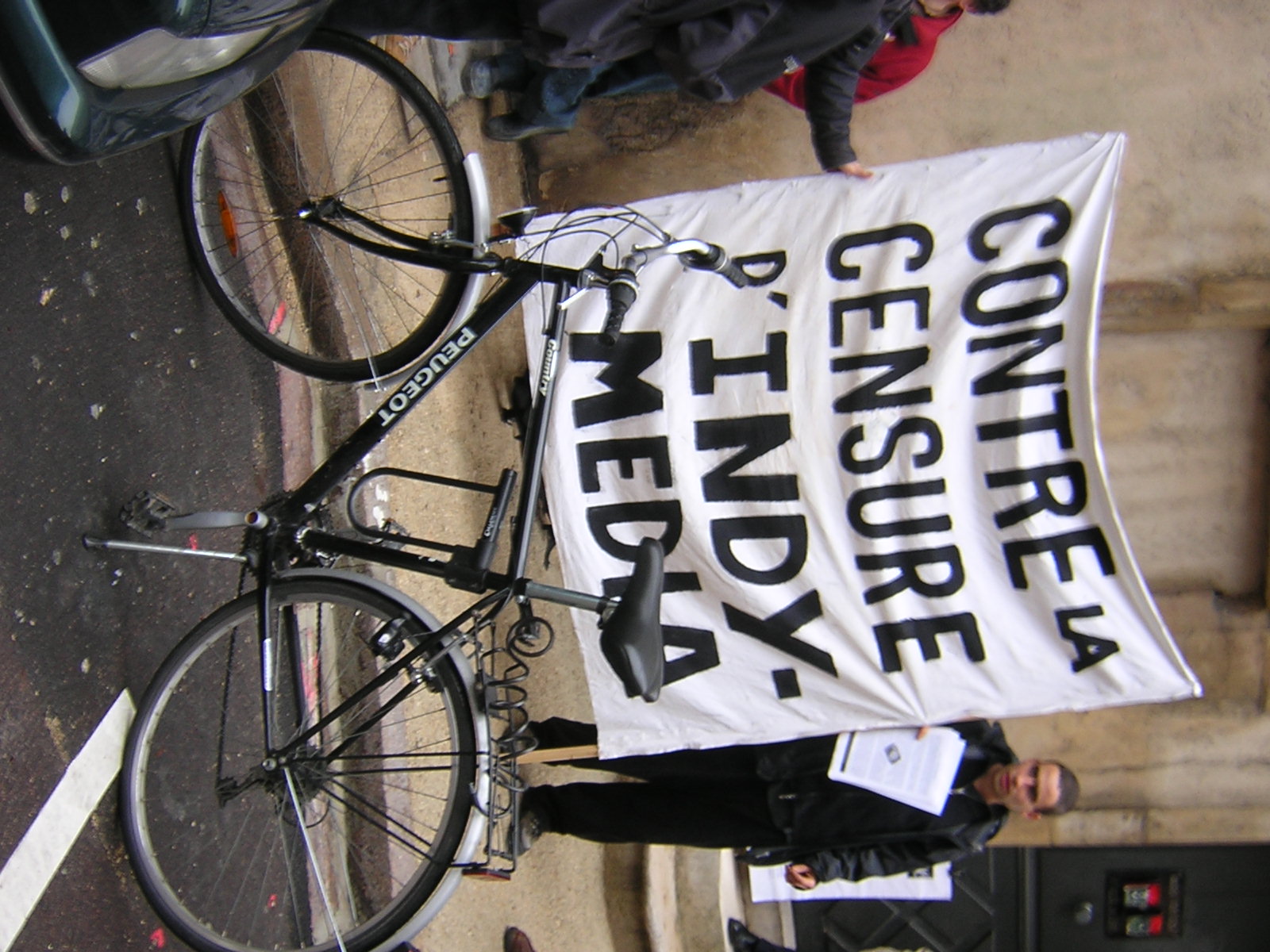 banner: "against the censorship of indymedia"