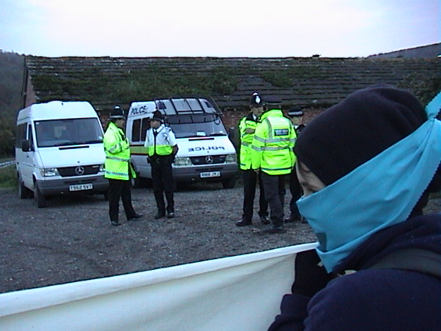 Boys in flourecent yellow