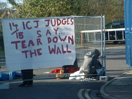 The cage on the entrance