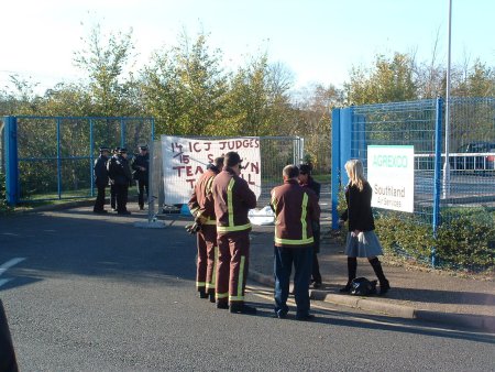 Hooray for the firecrews who all said No!!