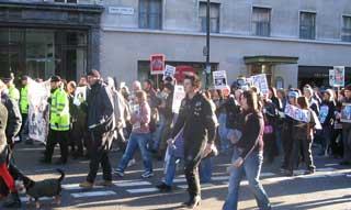 Marching for animal liberation