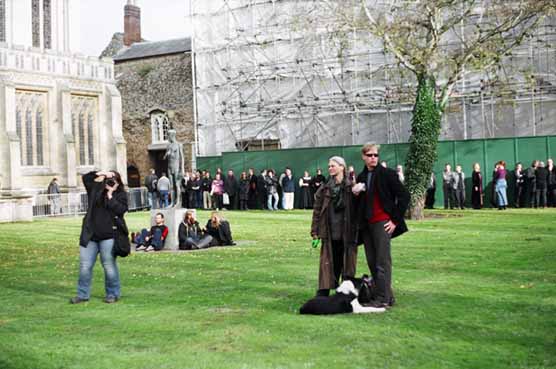 ...you were surrounded on all sides...