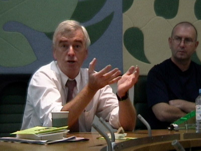 John McDonnell speaking at a Hands Off Venezuela meeting