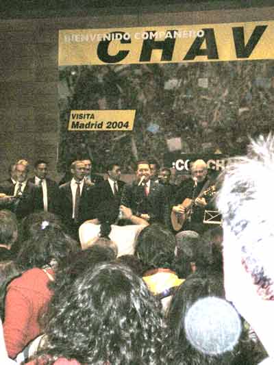 solidarity with Venepal workers at the rally