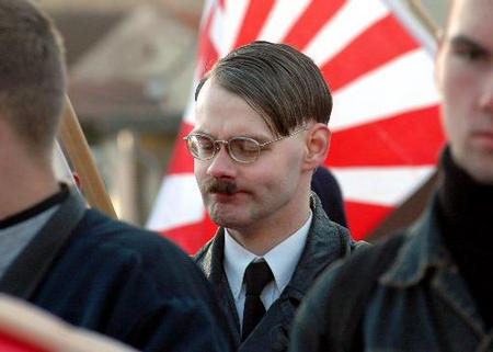 2004 - one nazi on a memorial march