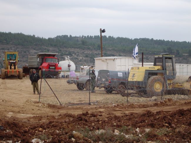 mercenaries defending the machinery