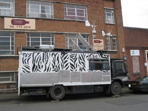 Zebra Renewables Van