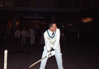 Agent Greenman Batting