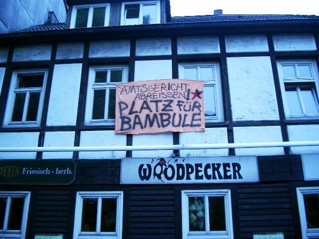 turn down the court, a place for bambule