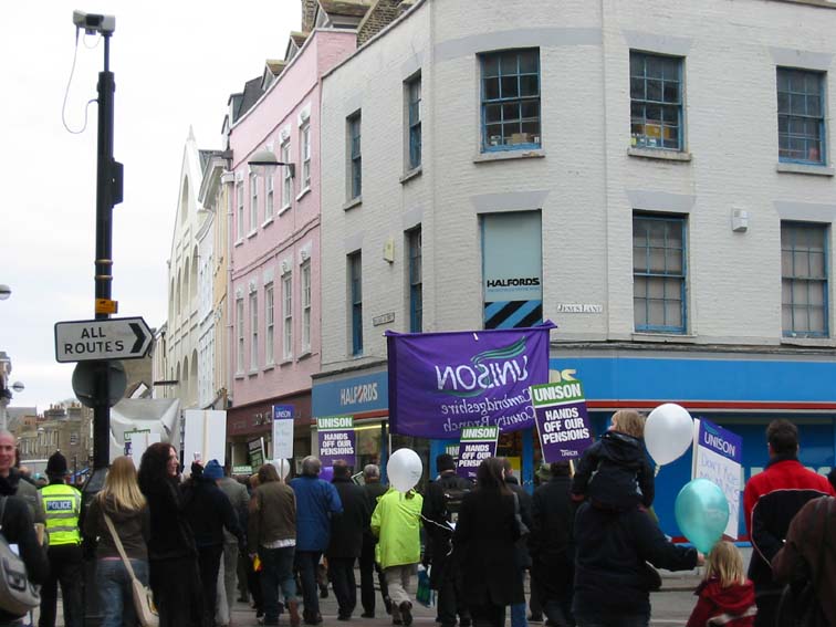 As ever, it was all under the watchful eye of CCTV. Love 'em.