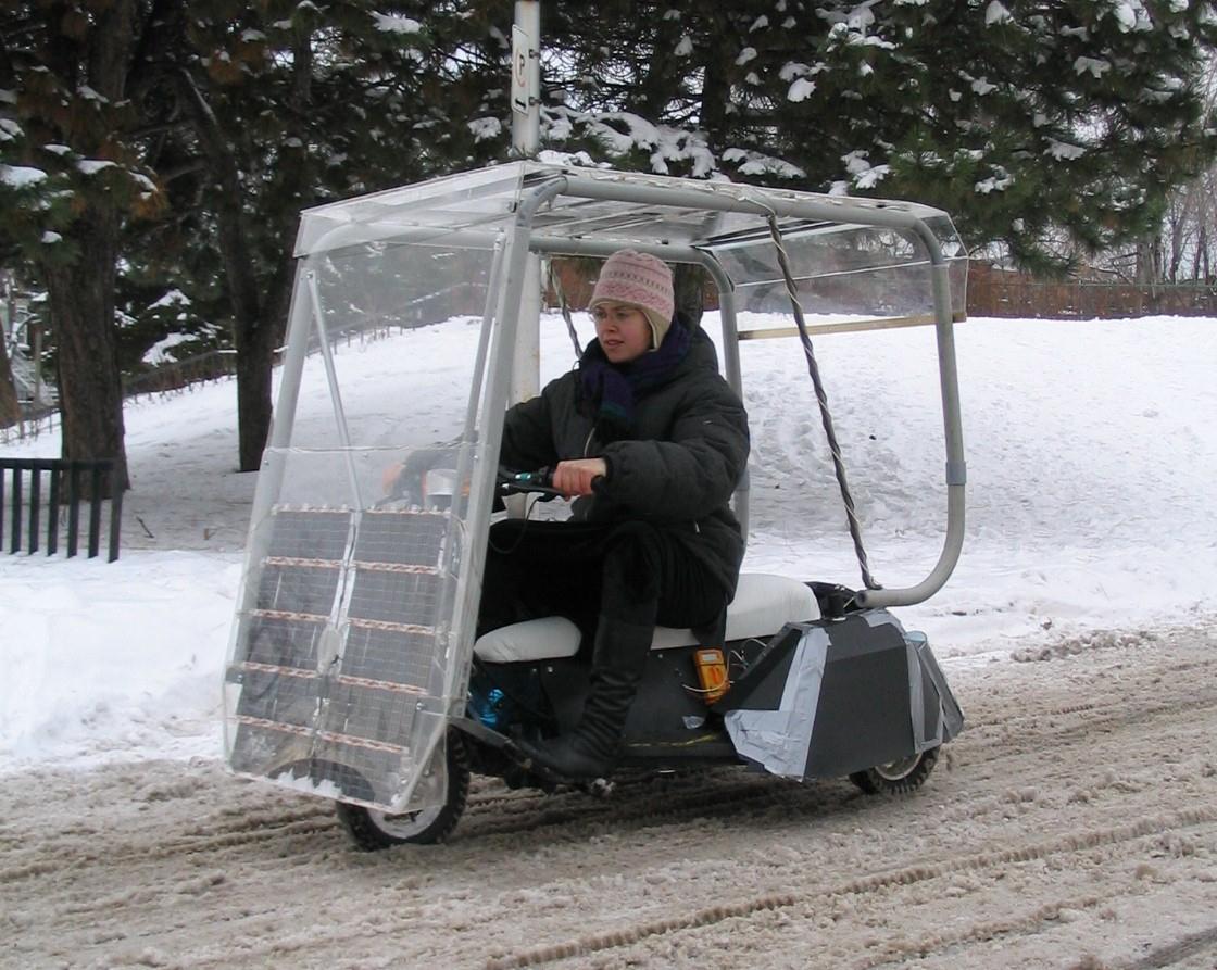 Bubblewit in MiniVee winter test.