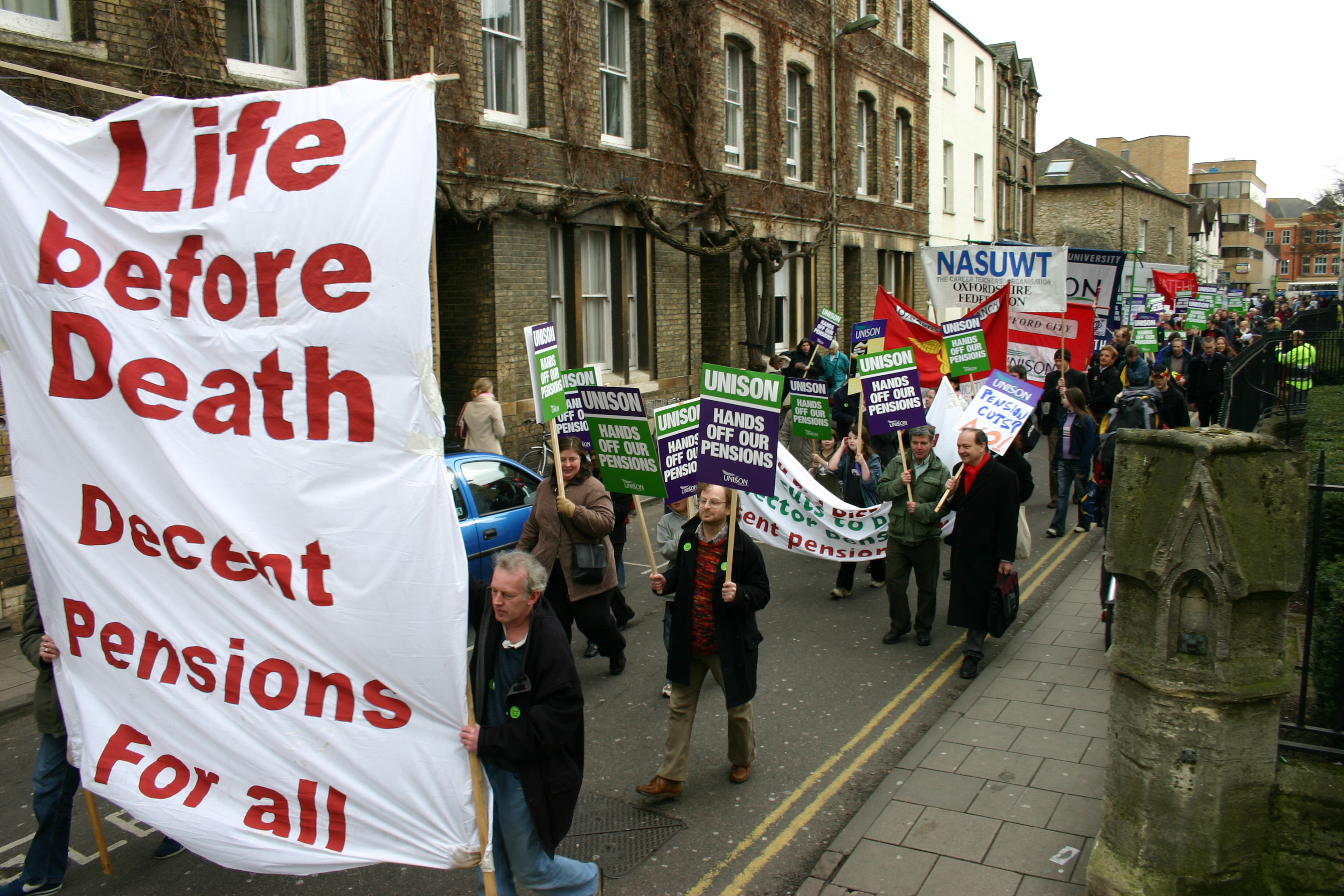 ...up New Inn Hall St