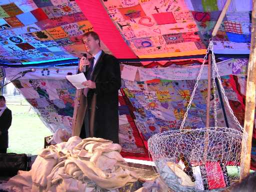 Stephen Timms MP, good at criticising G8+WTO, but little solution given.