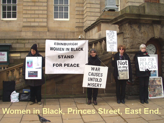 Women in Black, Edinburgh.