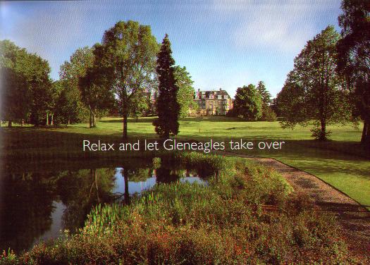 Relax and let Gleneagles take over!