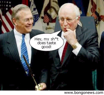 Rumsfeld and Cheney of whom Hoover would no doubt have approved.