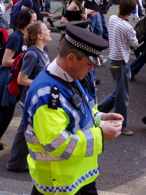 checking out stickers