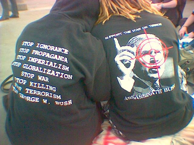 Happy and hardcore, rear elevation