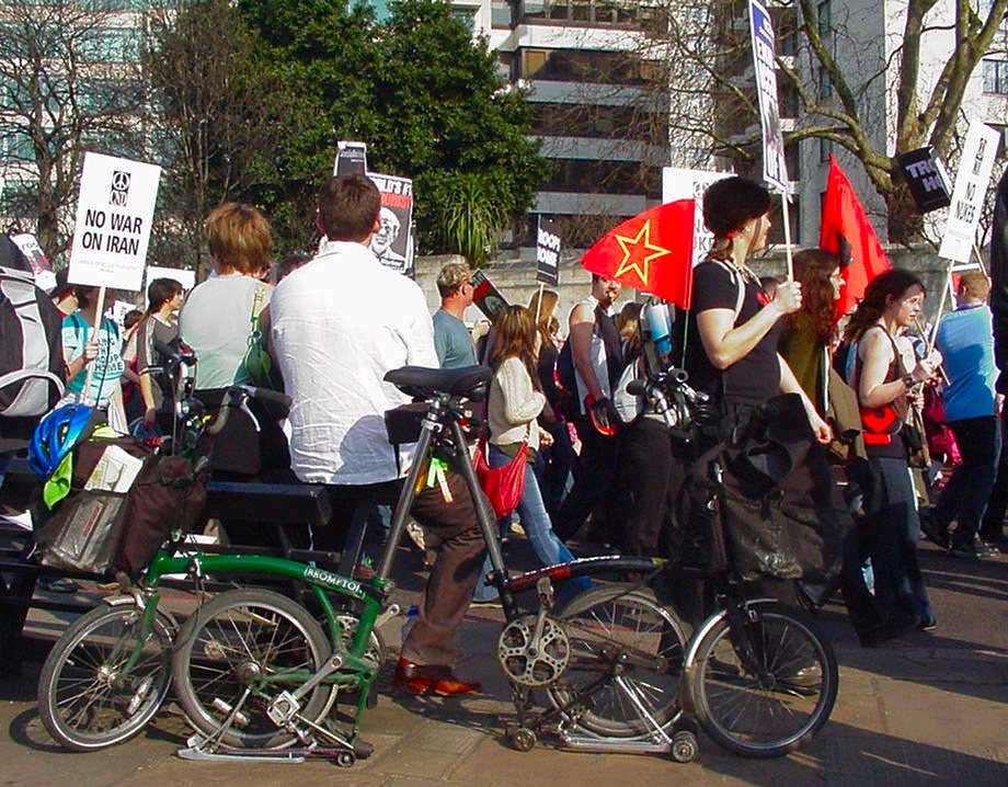 Brompton folding bike owning photographers for peace