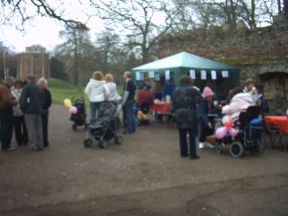 The refreshments stand