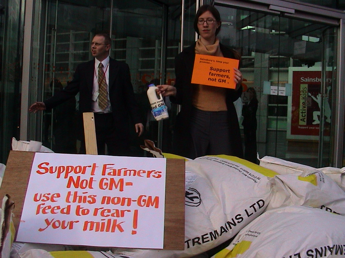 GM still in the food chain - 'got the message?'