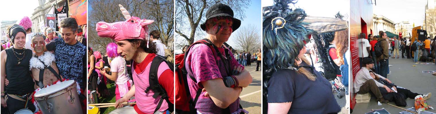 Some Portraits of the day's participants.