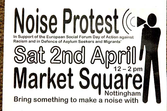 Come to nottingham tomorrow!