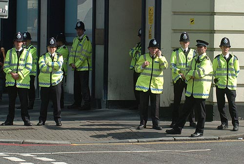 Communication House. Not a hugely popular place for the demonstrators.