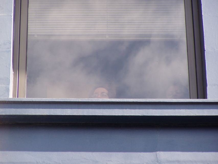 no-one would come out