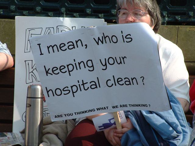 So who is keeping your hospital clean?