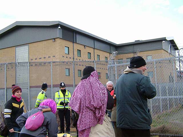 By the Colnsbrook Fence