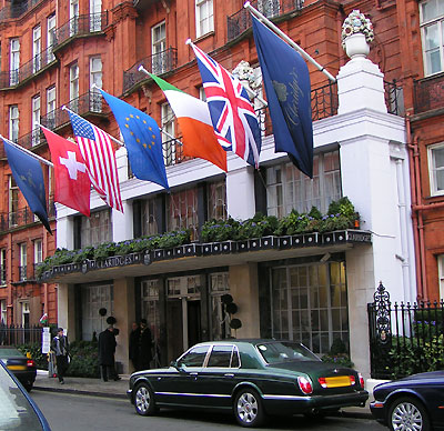 Claridge's Front of House Mayfair London