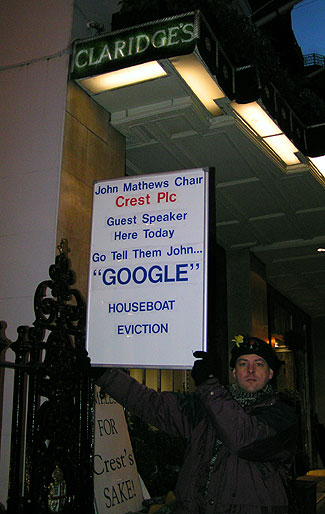 Claridge's A Gentleman Protest