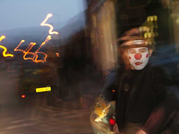 A clown is just one of many costumes