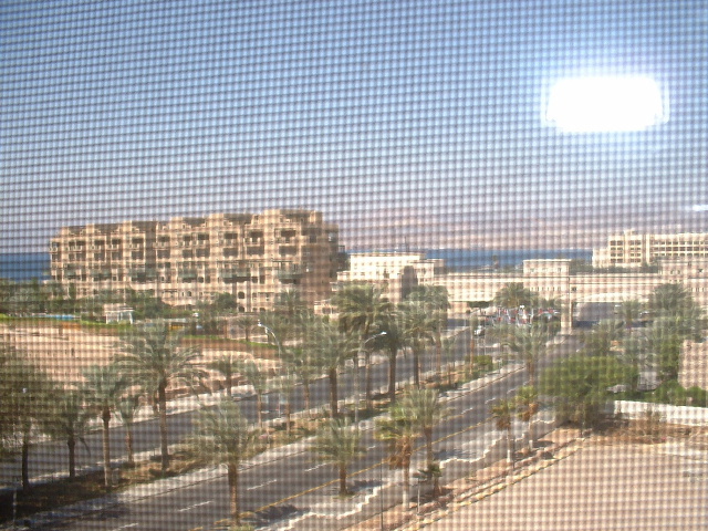 View of Aqaba from my hotel window.