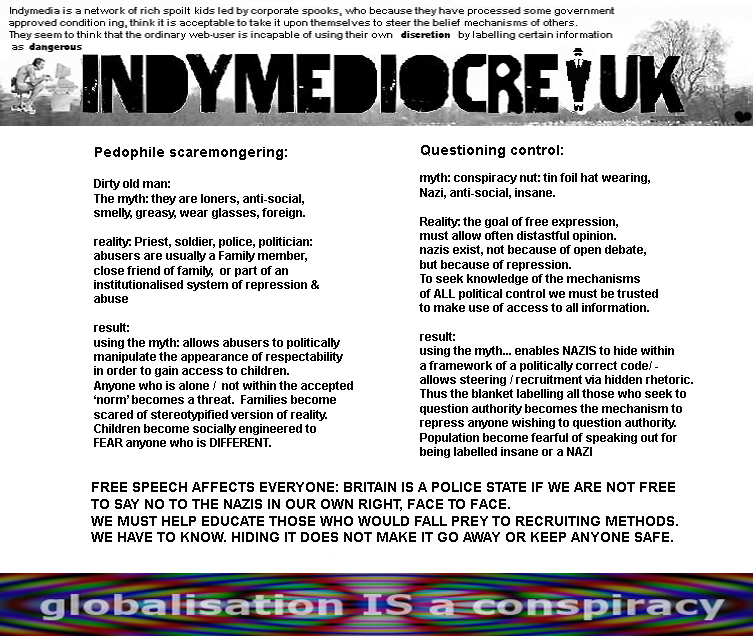 we will not comply to 'normality culture'